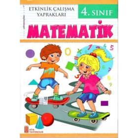 4.Sınıf Matematik Etkinlik Çalışma Yaprakları Ata Yayıncılık