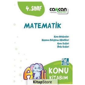 4. Sınıf Matematik Konu Kitabı - Kollektif - Cancan Yayınları