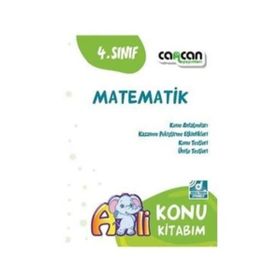4. Sınıf Matematik Konu Kitabı - Kollektif - Cancan Yayınları