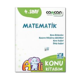 4. Sınıf Matematik Konu Kitabım - Cancan Yayınları