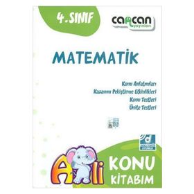 4. Sınıf Matematik Konu Kitabım - Cancan Yayınları