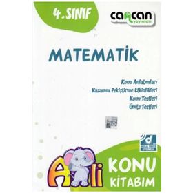 4. Sınıf Matematik Konu Kitabım - Cancan Yayınları