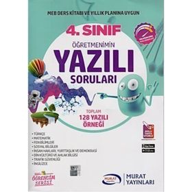 4.Sınıf Öğretmenimin Yazılı Soruları-Murat Yayınları