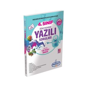 4.Sınıf Öğretmenimin Yazılı Soruları-Murat Yayınları