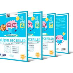 4. Sınıf Pat Bilişsel Beceriler Geliştirme Aktiviteleri Seti A B C Set-Curinous Genius Yayınları