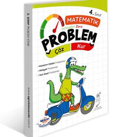 4. Sınıf Problem Kur Çöz Kitabı - Öğretmen Evde Yayınları