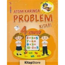 4. Sınıf Problemler Kitabı Ahmet Çelikkol Atom Karınca Yayınları