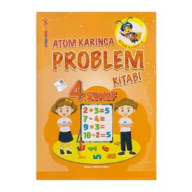 4. Sınıf Problemler Kitabı Ahmet Çelikkol Atom Karınca Yayınları