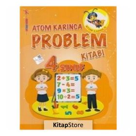 4. Sınıf Problemler Kitabı Ahmet Çelikkol Atom Karınca Yayınları