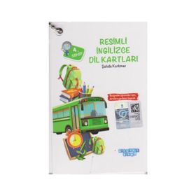 4. Sınıf Resimli İngilizce Dil Kartları Akıllı Adam Yayınları