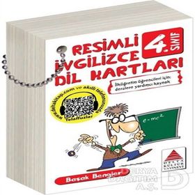 4. Sınıf Resimli İngilizce Dil Kartları-Delta Yayınları