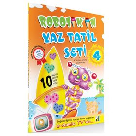 4. Sınıf Robotik'in Yaz Tatil Seti Damla Yayınları