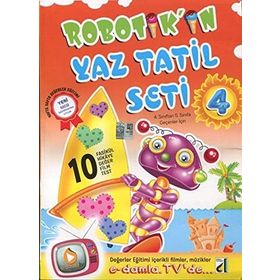 4. Sınıf Robotik'in Yaz Tatil Seti Damla Yayınları