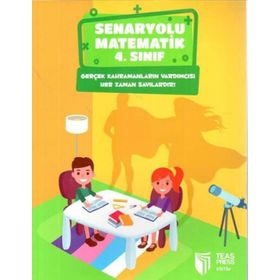 4. Sınıf Senaryolu Matematik-Teas Press Yayınları