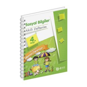4. Sınıf Sosyal Bilgiler Akıllı Defterim 4 Adım Yayınları