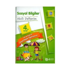 4. Sınıf Sosyal Bilgiler Akıllı Defterim 4 Adım Yayınları