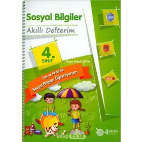 4. Sınıf Sosyal Bilgiler Akıllı Defterim Kollektif 4 Adım Yayın