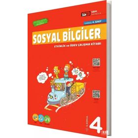 4. Sınıf Sosyal Bilgiler Çalışma Kitabı-Sbm Yayınları
