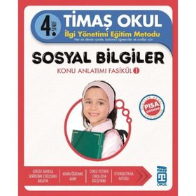 4. Sınıf Sosyal Bilgiler Konu Anlatımı 4 Kitap Fasikül - Celal Akbaş