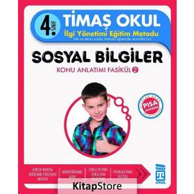 4. Sınıf Sosyal Bilgiler Konu Anlatımı 4 Kitap Fasikül - Celal Akbaş