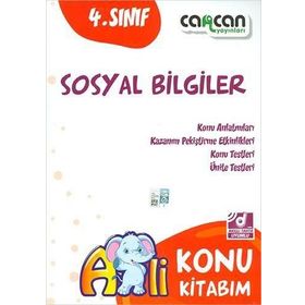 4. Sınıf Sosyal Bilgiler Konu Kitabı - Kollektif - Cancan Yayınları