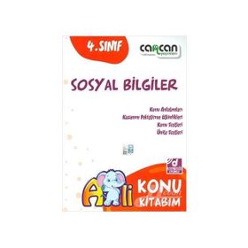 4. Sınıf Sosyal Bilgiler Konu Kitabı - Kollektif - Cancan Yayınları