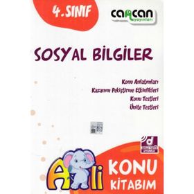 4. Sınıf Sosyal Bilgiler Konu Kitabı - Kollektif - Cancan Yayınları