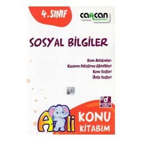4. Sınıf Sosyal Bilgiler Konu Kitabı - Kollektif - Cancan Yayınları