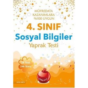 4. Sınıf Sosyal Bilgiler Yaprak Testi - kollektif