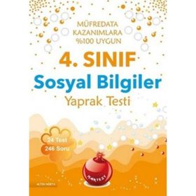 4. Sınıf Sosyal Bilgiler Yaprak Testi - kollektif