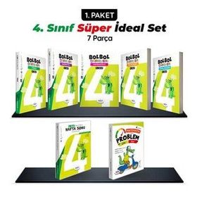 4. Sınıf Süper İdeal Set Öğretmen Evde Yayınları