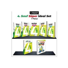 4. Sınıf Süper İdeal Set Öğretmen Evde Yayınları