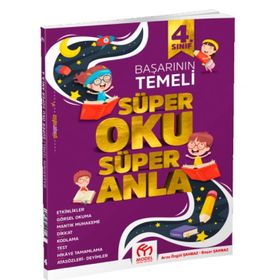 4. Sınıf Süper Oku Süper Anla Zeka ve Dikkat Geliştirici Kitap