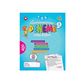 4. Sınıf Tek Deneme Sınavı Kitabım Palme Yayınları