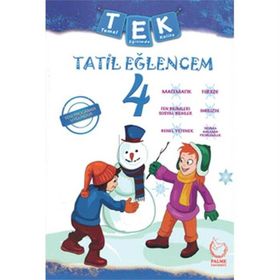 4. Sınıf Tek Tatil Eğlencem Seti Yaz Tatil Kitabı Palme Yayınları