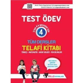 4.Sınıf Telafi Kitabı Tüm Dersler Proje Yayınları