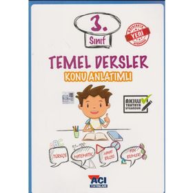 4. Sınıf Temel Dersler Konu Anlatımlı - Açı Yayınları