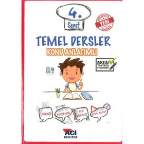 4. Sınıf Temel Dersler Konu Anlatımlı - Açı Yayınları