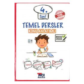 4. Sınıf Temel Dersler Konu Anlatımlı - Açı Yayınları
