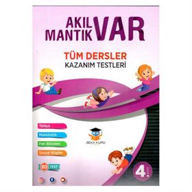 4. Sınıf Tüm Dersler Akıl Var Mantık Var Kazanım Testleri-Zeka Küpü Yayınları