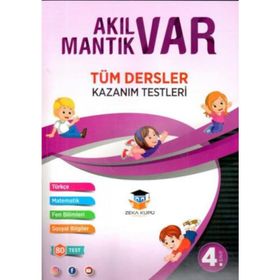 4. Sınıf Tüm Dersler Akıl Var Mantık Var Kazanım Testleri-Zeka Küpü Yayınları