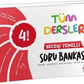 4. Sınıf Tüm Dersler Beceri Temelli Soru Bankası - Kral Kızı Yayınları