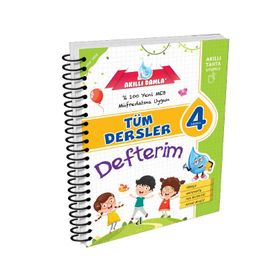 4. Sınıf Tüm Dersler Defterim - Damla Yayınları