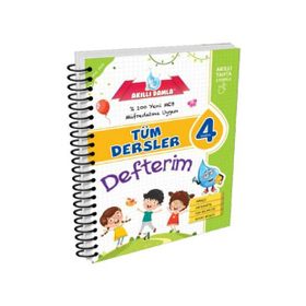 4. Sınıf Tüm Dersler Defterim - Damla Yayınları