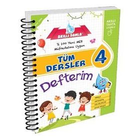 4. Sınıf Tüm Dersler Defterim - Damla Yayınları