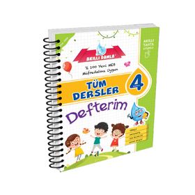 4. Sınıf Tüm Dersler Defterim - Damla Yayınları