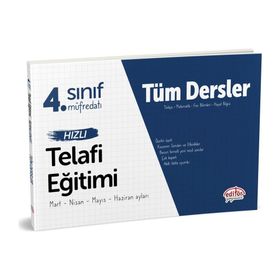 4. Sınıf Tüm Dersler Hızlı Telafi Eğitimi Editör Yayınları