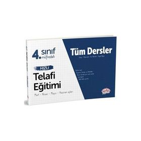 4. Sınıf Tüm Dersler Hızlı Telafi Eğitimi Editör Yayınları
