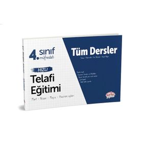 4. Sınıf Tüm Dersler Hızlı Telafi Eğitimi Editör Yayınları