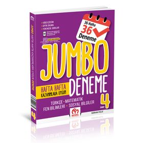 4. Sınıf Tüm Dersler Jumbo Deneme - Model Yayınları